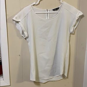 White short sleeve blouse